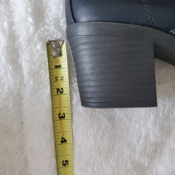 MADDEN GIRL LACE UP MOTO STYLE BOOTS - Picture 12 of 15